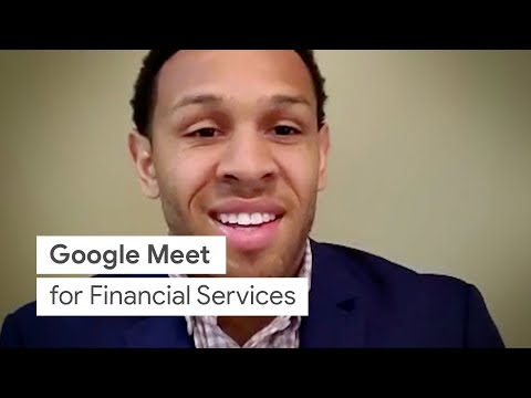 Google Meet for Financial Services