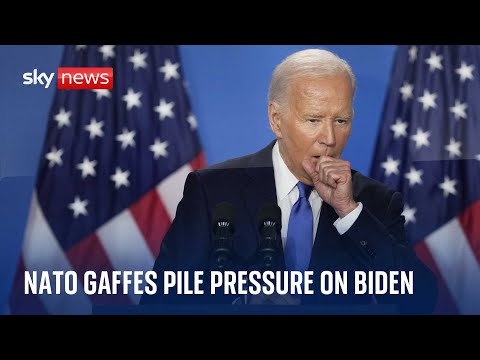 US president Joe Biden confuses Zelenskyy with Putin and Donald Trump with Kamala Harris