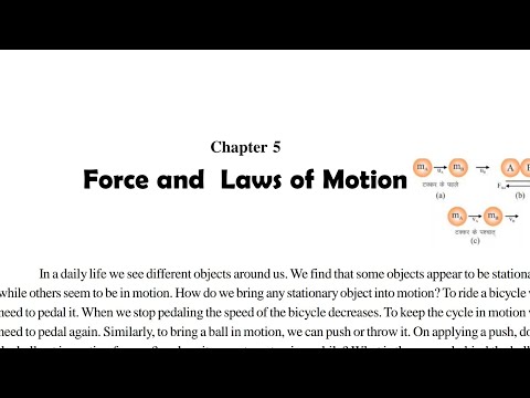 Force and Laws of motion (part 4)| 9th science chapter 5 CGBSE | SCERT | General science |CGBSE