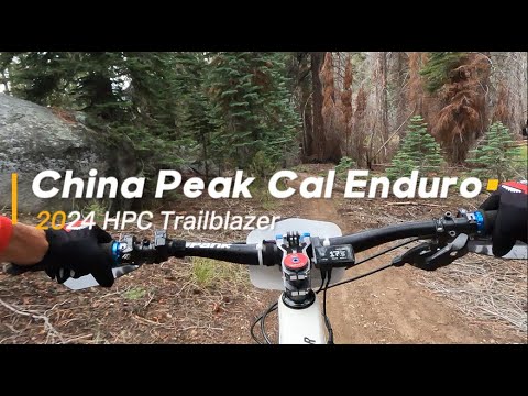 2024 Trailblazer Takes On Rock Section At China Peak (Cal Enduro)