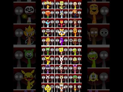 EVERY OC & BONUS Characters From Sprunki Wenda Treatment