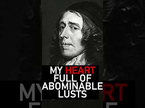 MY HEART FULL OF ABOMINABLE LUSTS - PURITAN JOHN OWEN #shorts