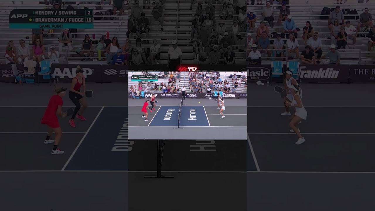 FANTASTIC. RALLY. 🏆 #pickleball #pickleballislife #pickleballhighlights