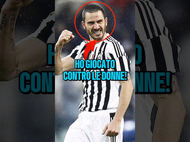 Bonucci ha fatto una scivolata selvaggia ad una calciatrice😱🔥