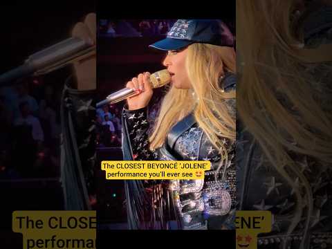 The CLOSEST BEYONCÉ ‘JOLENE’ performance you’ll ever see 🤩 #shorts