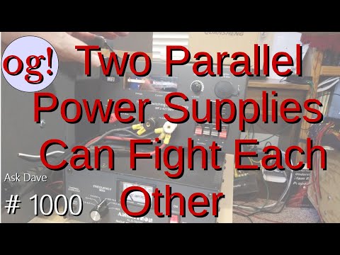 Two Parallel Power Supplies Can Fight Each Other (#1000)