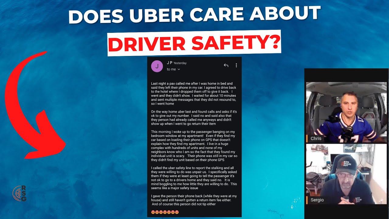 Does Uber care about Driver Safety?