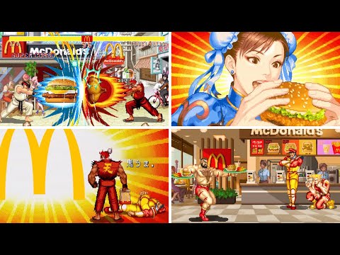 マクドナルド x ストリートファイター2 コラボ『全まとめ』McDonald's x Street Fighter 2 collaboration 
