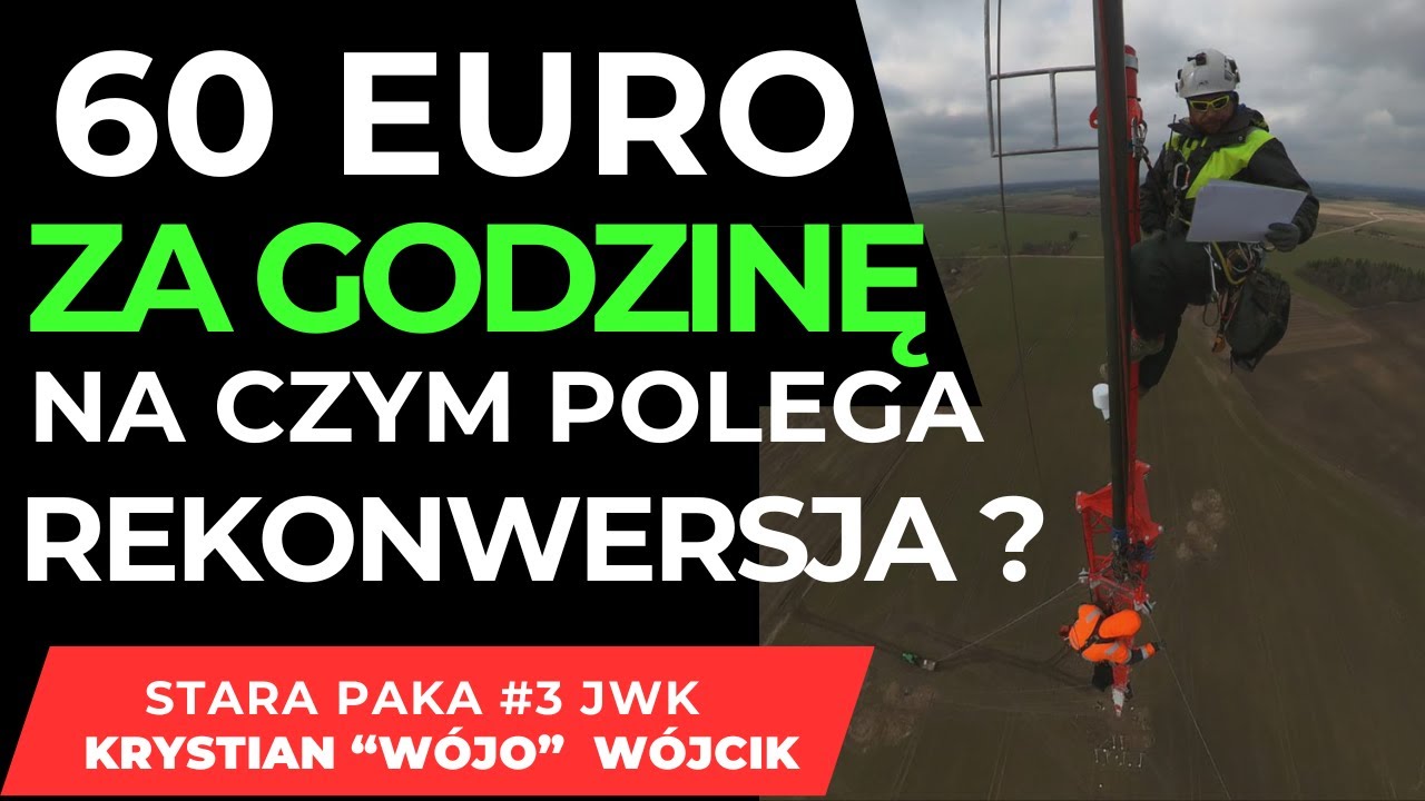 60 EURO ZA GODZINĘ ? REKONWERSJA. STARA PAKA #3 WÓJO