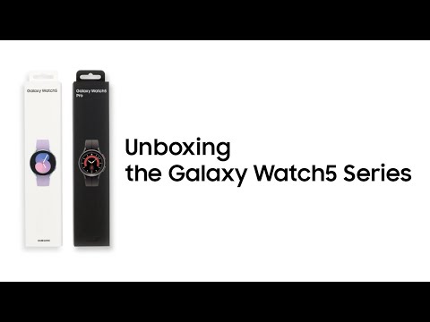 Galaxy Watch5 | Watch5 Pro: Official Unboxing | Samsung