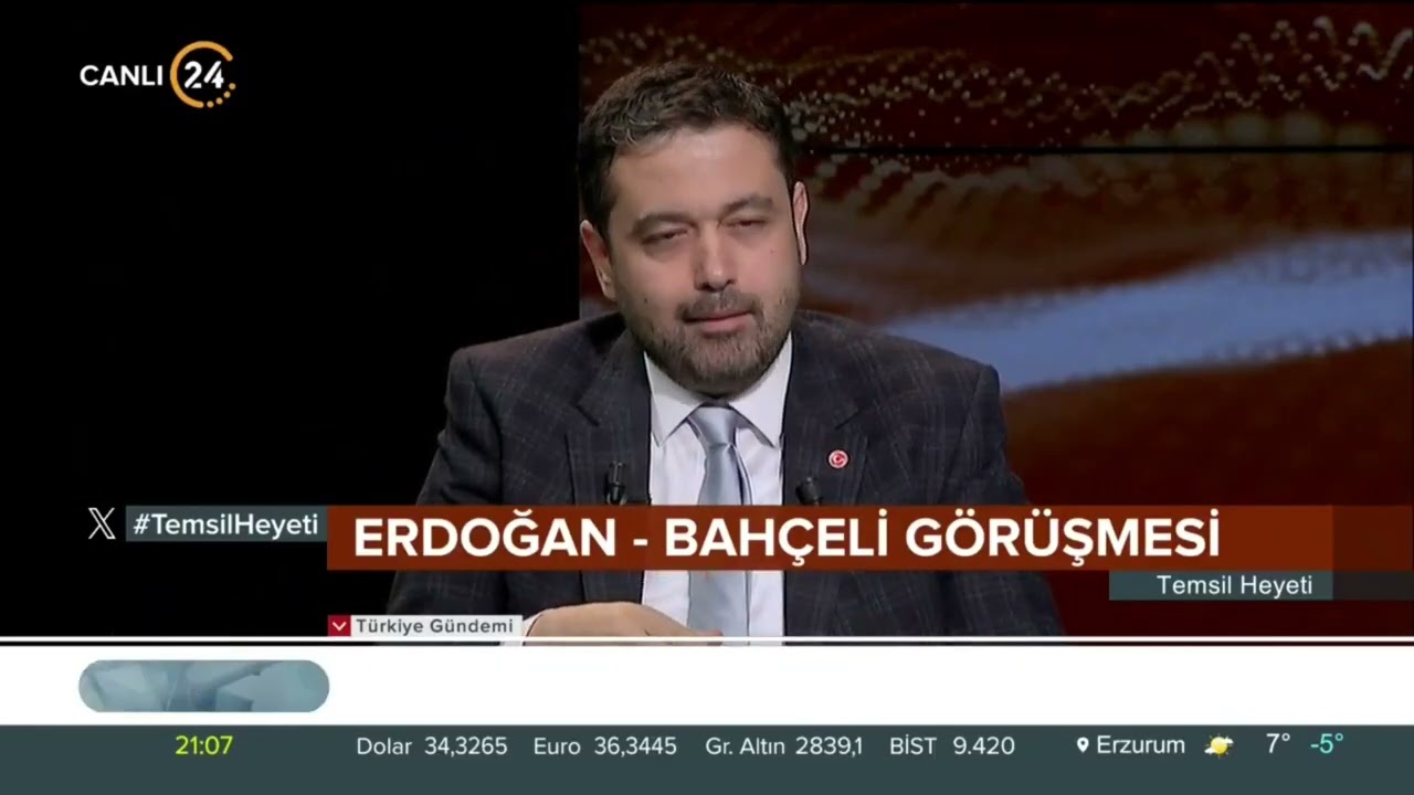 ERDOĞAN- BAHÇELİ GÖRÜŞMESİ -TERÖRLE MÜCADELEDE TAVİZ YOK! TEMSİL HEYETİ 24 TV