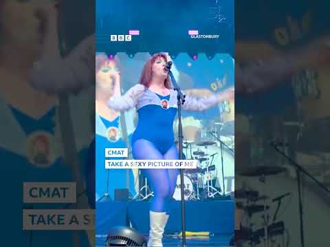CMAT did the butcher, she did the baker and she PLAYED THE PYRAMID STAGE AT GLASTONBURY 🫶