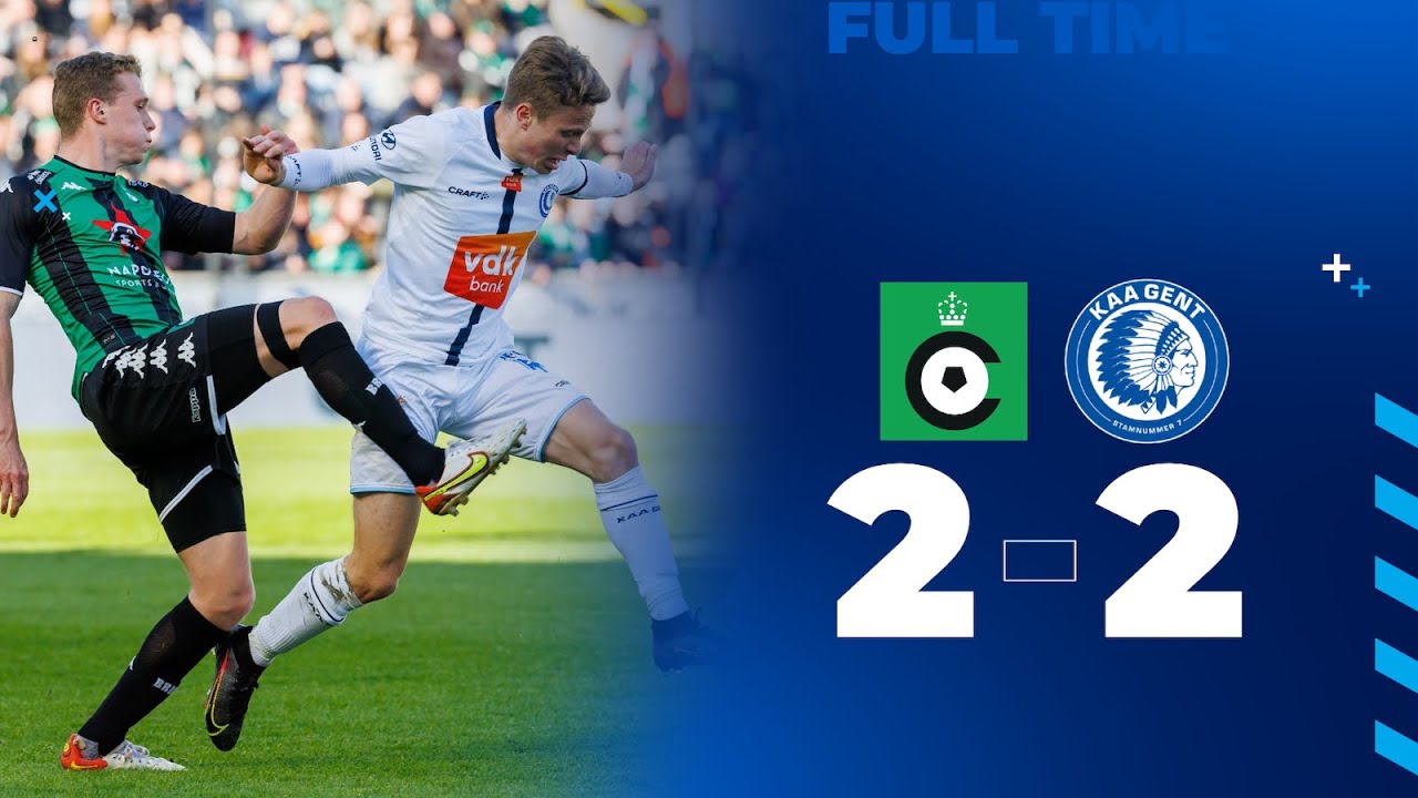 Cercle Brugge - KAA Gent: 2_2