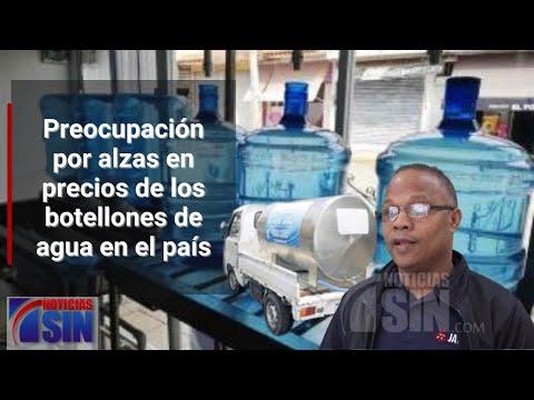 Ciudadanos califican de abuso subida de precios a botellones de agua