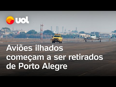 Rio Grande do Sul: Anac começa a retirar aviões ilhados do aeroporto de Porto Alegre