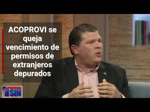 Entrevista a presidente (ACOPROVI), Jorge Montalvo