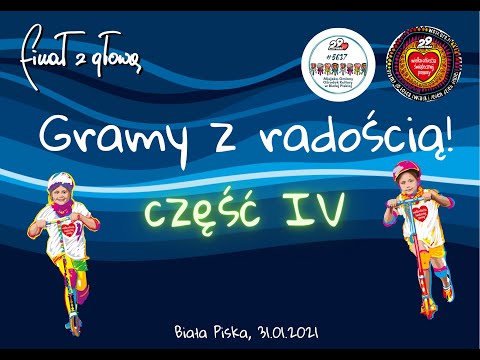 Gramy z radością - część 4   WOŚP Biała Piska