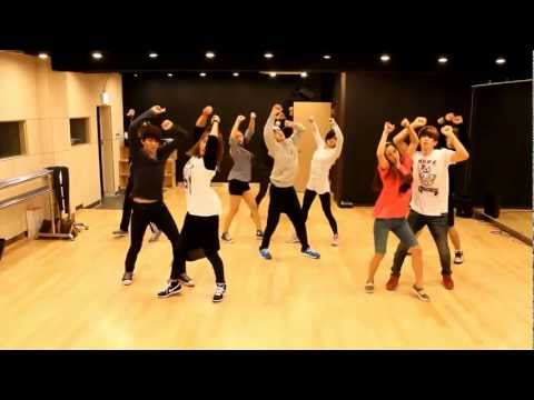U-KISS - Stop Girl mirrored Dance Practice