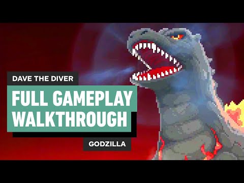 Dave the Diver x Godzilla - Full Gameplay Walkthrough | No Commentary