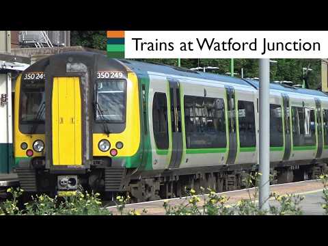 WCML Trains At Watford Junction