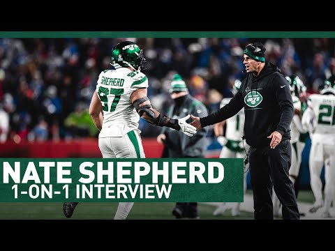 "The Time Is Now" | 1-On-1 with Nate Shephard | The New York Jets | NFL video clip 
