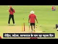 Ind vs Eng: Rajkot में पहला दिन Rohit Sharma, Ravindra Jadeja, Sarfaraz Khan के नाम | Team India  - 01:36 min - News - Video