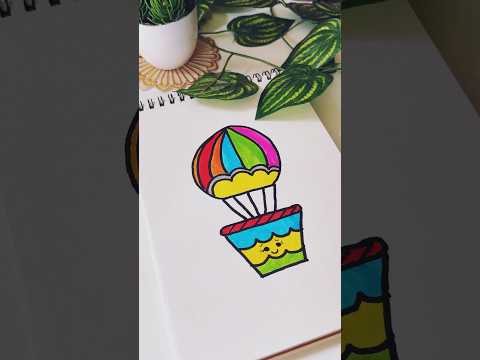 Easy kids drawing🎈#shorts #trending #viralvideo #youtubeshorts #anaya #viralshorts #kidsvideo #art