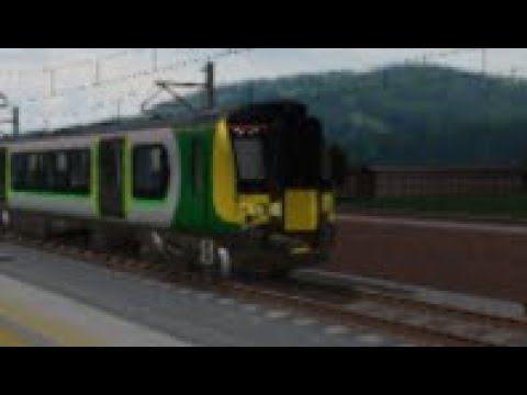 Trains at Rugby, WCML (Roblox)