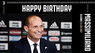 🎉? Every Max Allegri 'Buona Giornata' | Happy Birthday, Mister! | Juventus