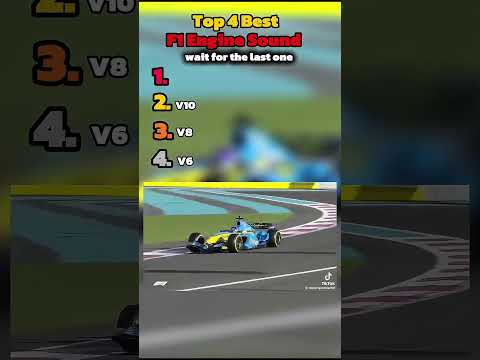 Top 4 Best F1 Engine Sounds That Will Blow Your Mind! 🔉🏎️