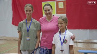 Бронзовый мастер-класс. Звездная теннисистка Надежда Петрова встретилась с юными спортсменами
