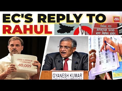 Poll Body's Big Counter To Rahul Gandhi's Charges | ECI | Supreme Court | SIR | Bihar