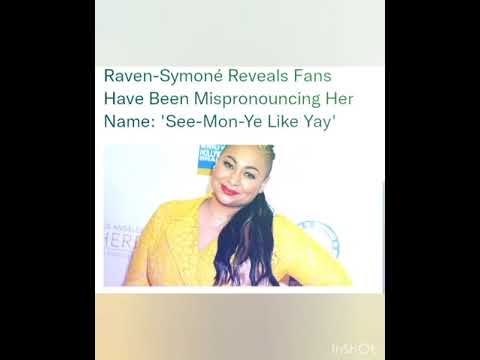 Raven-Symoné Reveals Fans Have Been Mispronouncing Her Name: 'See-Mon-Ye Like Yay'
