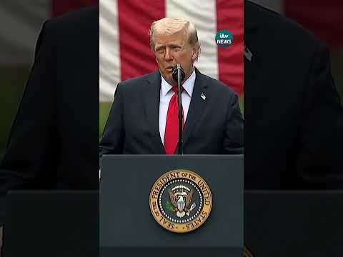 Trump announced he is awarding Charlie Kirk the Medal of Freedom, while at a 9/11 memorial #itvnews