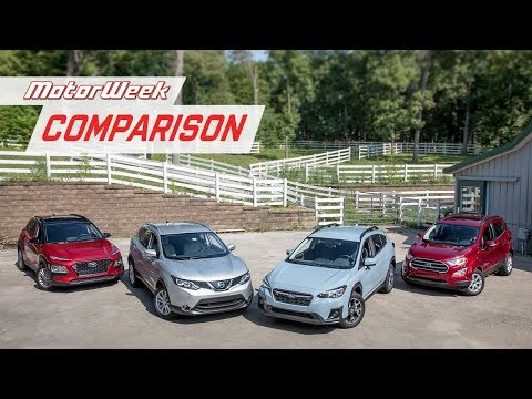 Comparison Test: Hyundai Kona, Nissan Kicks, Subaru Crosstrek and Ford Ecosport