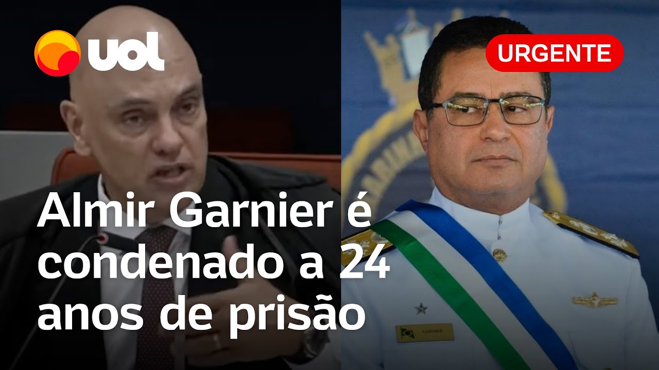 STF fixa pena de 24 anos ao ex comandante da Marinha Almir Garnier por trama golpista