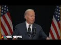 Biden addresses special counsel report on handling of classified documents