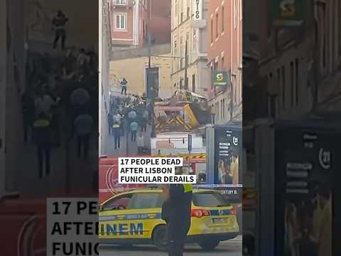 At least 17 people dead after Lisbon funicular derails