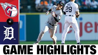 Guardians vs. Tigers Game Highlights (8/10/22) | MLB Highlights