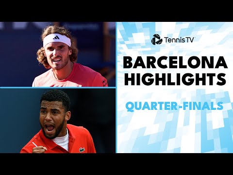 Tsitsipas vs Diaz Acosta; Ruud Faces Arnaldi; Fils & More Play | Barcelona Quarter-Final Highlights