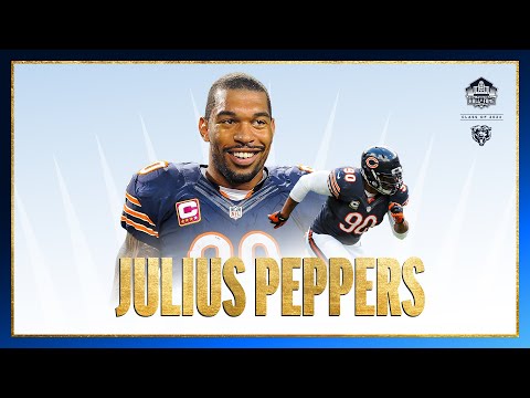 Julius Peppers Chicago Bears Highlights | Hall of Fame video clip