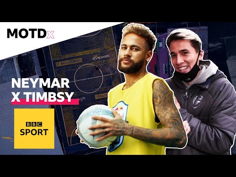 Taking on Neymar Jr  …