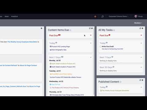 DivvyHQ 3.0 Walkthrough: Your Content Dashboard (UPDATED)