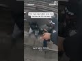 Officers, civilian save man who fell onto subway tracks