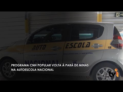 Vídeo: Programa CNH Popular volta a Pará de Minas na Autoescola Nacional