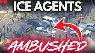 🔴 BREAKING - MASS CHAOS - ICE AGENTS AMBUSHED!! CHICAGO - LIVE