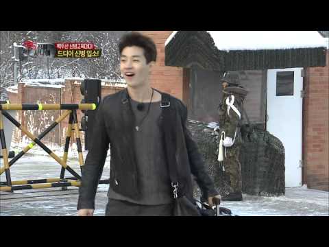 진짜 사나이 - 신병 3인 최강 추위 & 최강 군기의 백두산 신병교육대대로 입성~! 헨리는 천진난만 요란하게 등장하는데..., #04 EP45 20140216