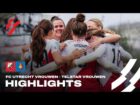 FC Utrecht Vrouwen - Telstar Vrouwen | HIGHLIGHTS