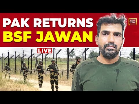 Pakistan Returns BSF Jawan LIVE: India Gets Back BSF Jawan Purnam Kumar Shaw |India Vs Pakistan News