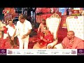 NTV Chairman Sri Narendra Choudary Guru Vandanam To Sri Sachidananda Bharathi Swamiji | Bhakthi TV  - 01:16 min - News - Video